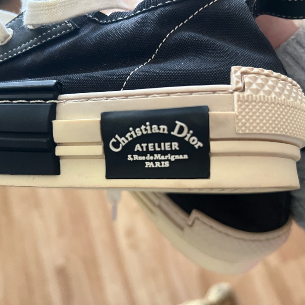 Dior Black and White Women's Sneakers - Picture 7 of 8